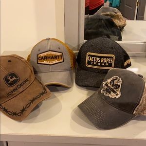 Lot Of Four Ball Caps